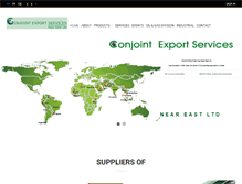 Tablet Screenshot of conjointexport.co.uk